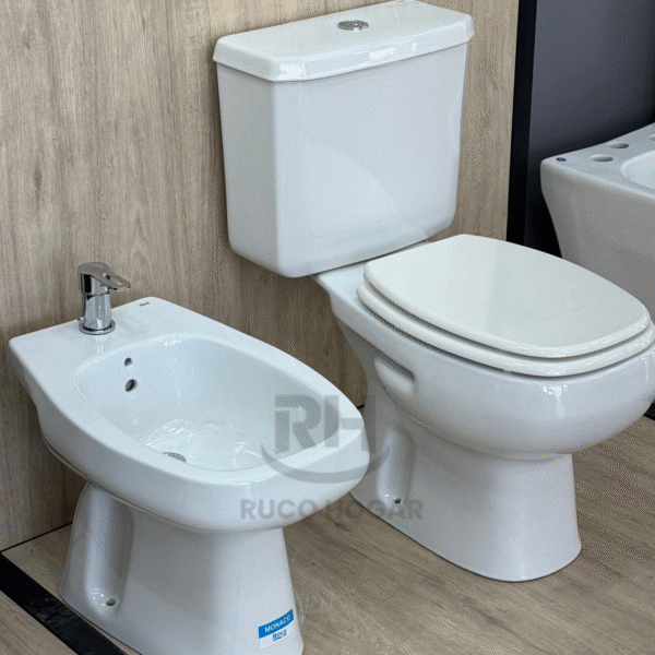 inodoro largo deposito bidet tapa roca monaco - Image 3