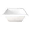 PILETA DE FIBRA SIN MESADA 50X40 BLANCA - Image 3