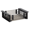 CANASTO EXTRAIBLE AJUSTABLE PARA BACHA DE COCINA NEGRO KW - Image 2