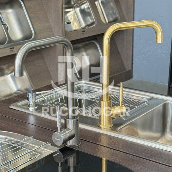 Griferia Gourmet Cocina Mesada Oro Mate - Image 4