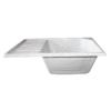 pileta de fibra con mesada 75x46cm beige - Image 2